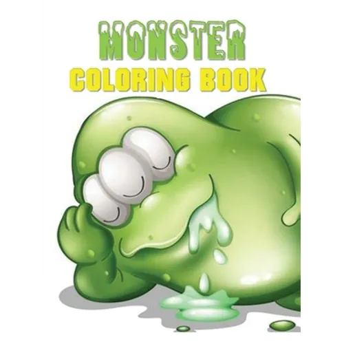 Monster Coloring Book - Paperback