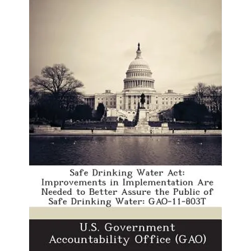 Safe Drinking Water Act: Improvements in Implementation Are Needed to Better Assure the Public of Safe Drinking Water: GAO-11-803T - Paperback