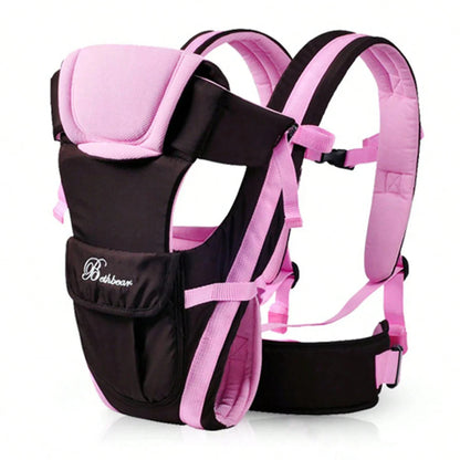 Baby Sling Carrier, 4-in-1 Ergonomic Baby Backpack Carrier, Easily Adjustable Baby Carrier Newborn to Toddler