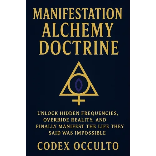 Manifestation Alchemy Doctrine: Unlock Hidden Frequencies, Override Reality, and Finally Manifest the Life They Said Was Impossible - Paperback