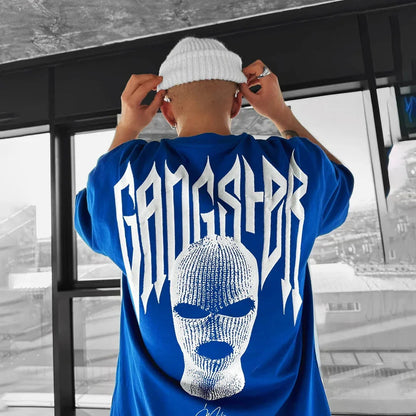 👕 Masked Persona Oversized Harajuku T-Shirt