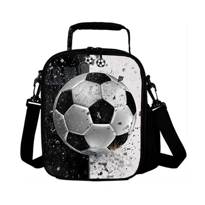Insulated Football Lunch Bag Waterproof Reusable