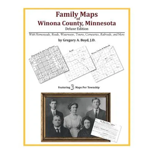 Family Maps of Winona County, Minnesota - Paperback