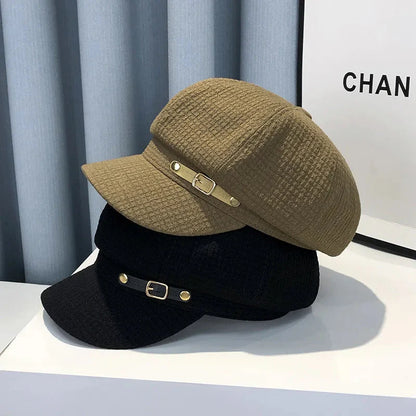 Women’s Octagonal Newsboy Beret