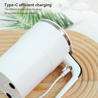 MixMug Smart Self-Stirring Coffee Cup Temperature Reader USP Rechargeable