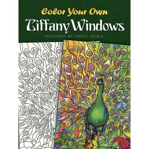 Color Your Own Tiffany Windows - Paperback