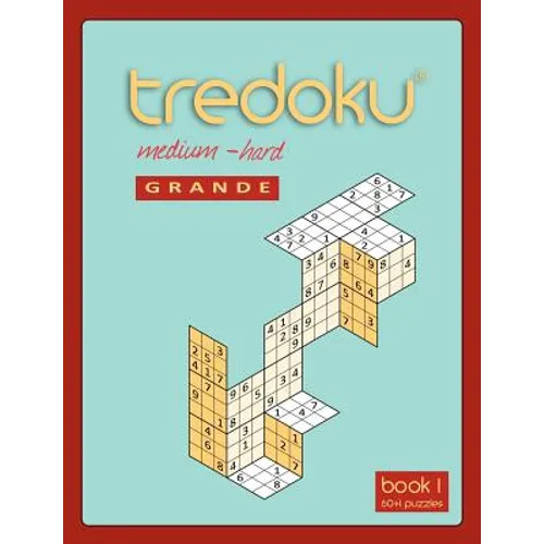 Tredoku Medium Hard Grande Book 1 - Paperback