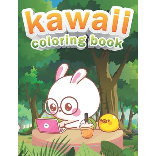 Kawaii Coloring Book - Paperback