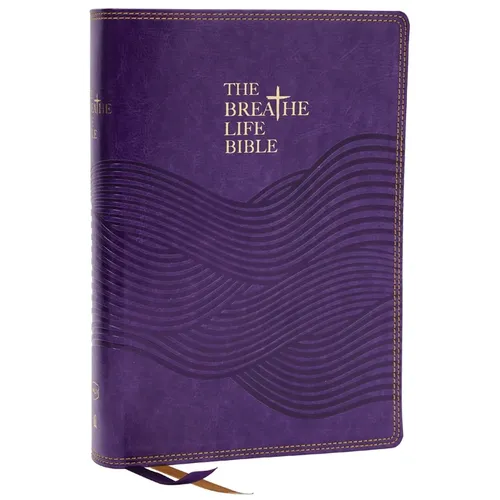 The Breathe Life Holy Bible: Faith in Action (Nkjv, Purple Leathersoft, Thumb Indexed, Red Letter, Comfort Print) - Imitation Leather