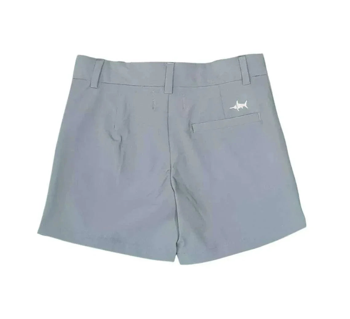 Saltwater Boys Palmer Performance Shorts Steel Blue