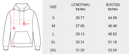 Are You Nuts? Squirrel Custom Men's Classic Hoodie with Printing on Back (Made in USA)