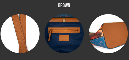 Beautiful Confident Woman Vegan Leather Tote Bag