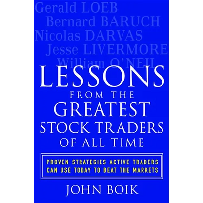 Lessons from the Greatest Stock Traders of All Time - Paperback