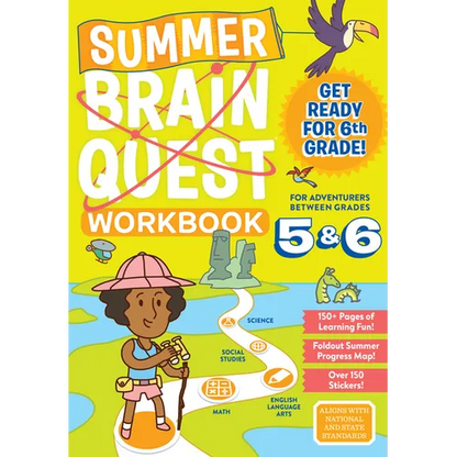 Summer Brain Quest: Between Grades 5 & 6 - Paperback