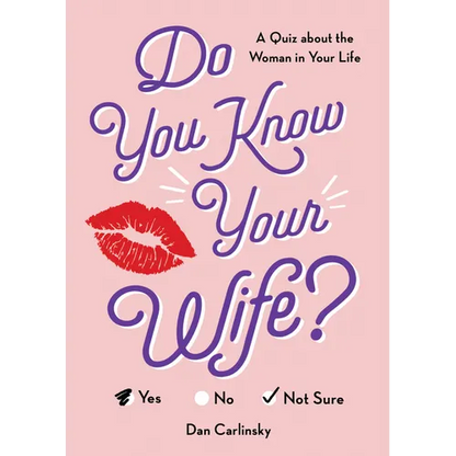 Do You Know Your Wife?: A Quiz about the Woman in Your Life - Paperback