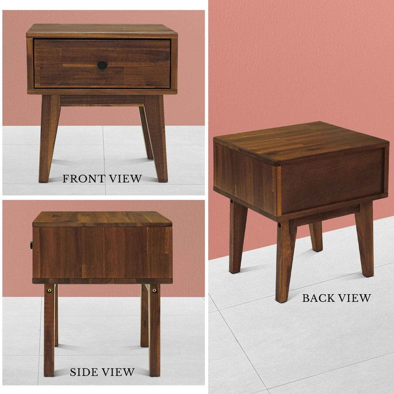 Sofia Solid Wood Nightstand