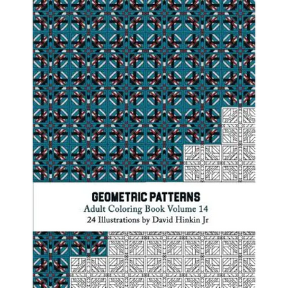 Geometric Patterns - Adult Coloring Book Vol. 14 - Paperback