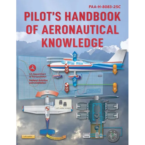 Pilot's Handbook of Aeronautical Knowledge: Faa-H-8083-25c - Paperback