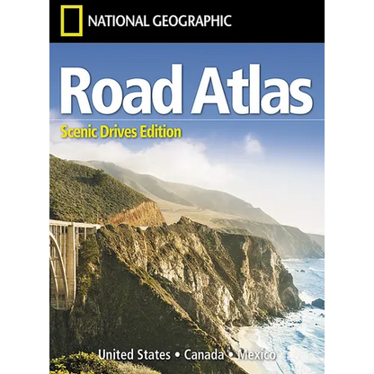 National Geographic Road Atlas 2027: Scenic Drives Edition [United States, Canada, Mexico] - Paperback