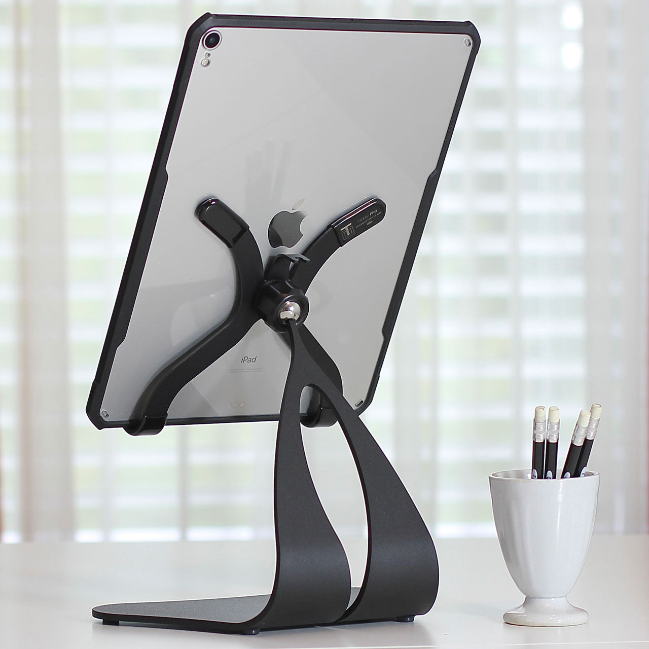 Stabile PRO Heavy-Duty Pivoting iPad Stand