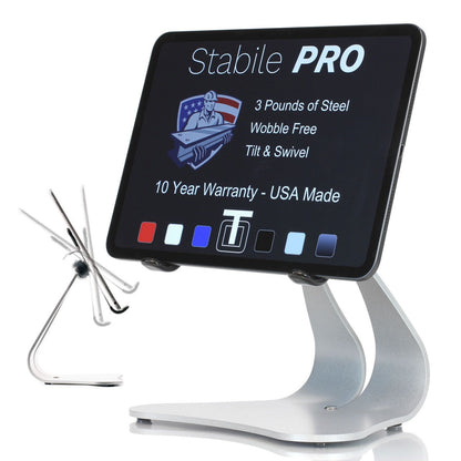 Stabile PRO Heavy-Duty Pivoting iPad Stand