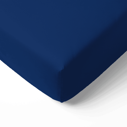 Bamboo Crib Sheet in Blue Depths