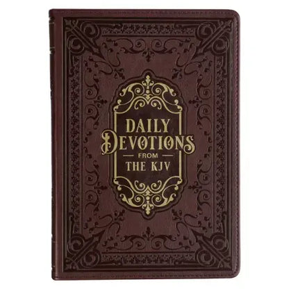 Daily Devotions from the KJV - Leather