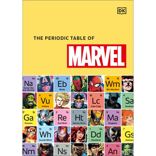 The Periodic Table of Marvel - Hardcover