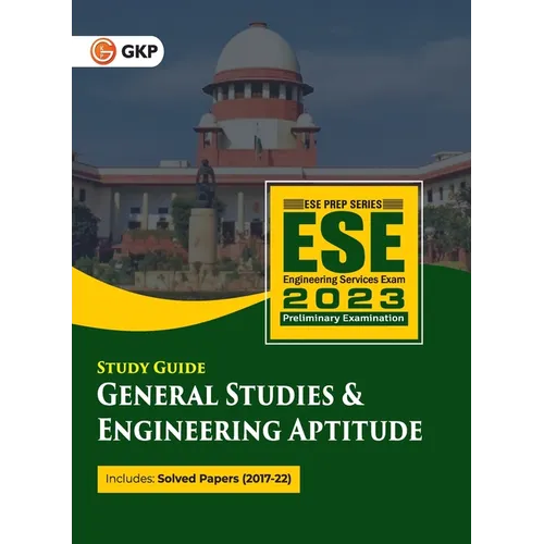 Upsc Ese 2023: General Studies & Engineering Aptitude Paper I - Guide - Paperback