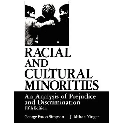 Racial and Cultural Minorities: An Analysis of Prejudice and Discrimination - Paperback