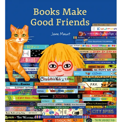 Books Make Good Friends - Hardcover