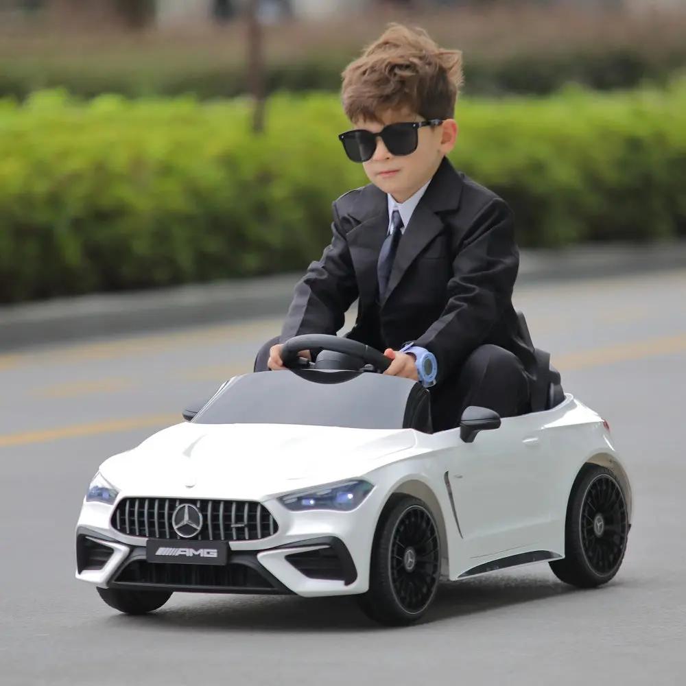 TOBBI 6V Licensed Mercedes-Benz AMG CLE53 Electric Kids Ride-On Car