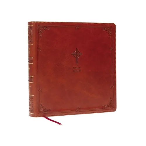 Nabre XL, Catholic Edition, Leathersoft, Brown, Comfort Print: Holy Bible - Imitation Leather