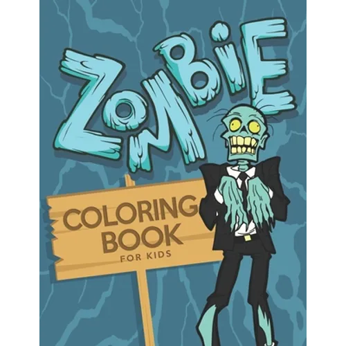 Zombie Coloring Book for Kids - Paperback