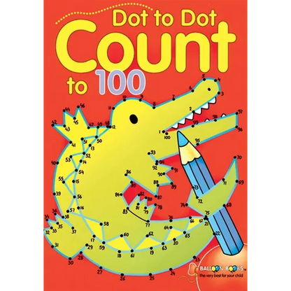 Dot to Dot Count to 100 - Paperback