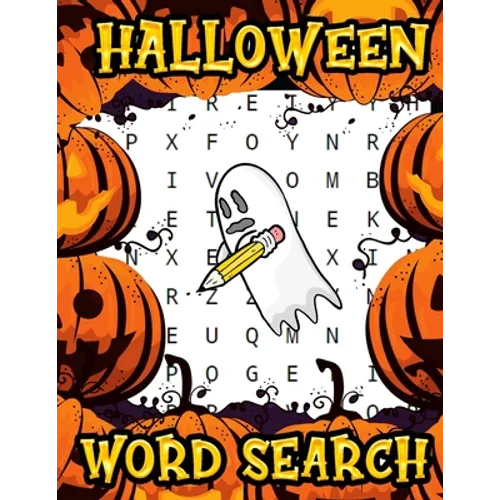 Halloween Word Search: Perfect Gift For Kids And Adults, Happy Halloween Workbook for Learning, Activity Book For Everyone ! - Paperback
