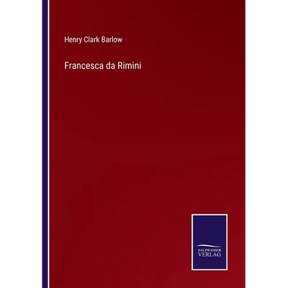 Francesca da Rimini - Paperback