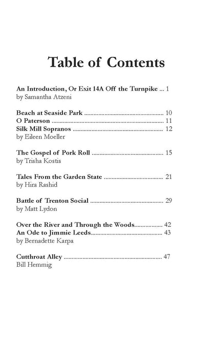 The World Takes: Life in the Garden State