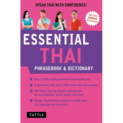 Essential Thai Phrasebook & Dictionary: Speak Thai with Confidence! (Revised Edition) - Paperback