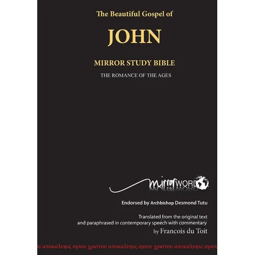 The Gospel of John: Mirror Study Bible - Paperback