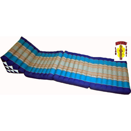 Triangle Pillow Kapok Filled with 3 Fold Out Mats Product of Thailand