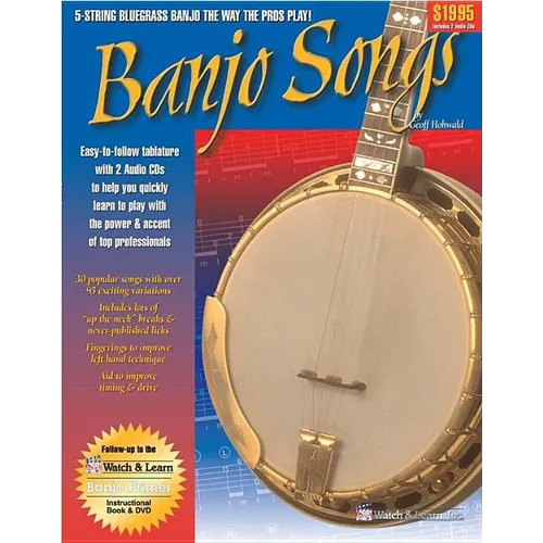 Banjo Songs: Book with Online Audio Access [With 2 CDs] - Paperback