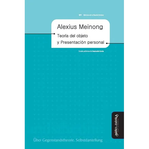 Teoría del objeto y Presentación personal - Paperback
