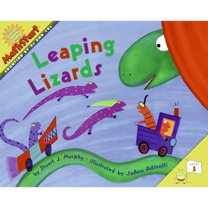 Leaping Lizards: Mathstart Level 1: Counting by 5s and 10s - Paperback