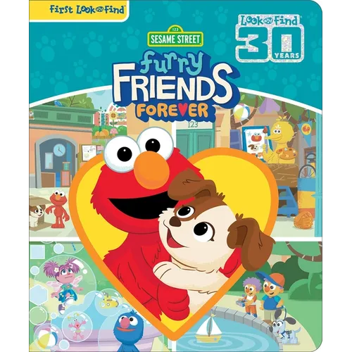 Sesame Street: Furry Friends Forever First Look and Find - Board Book