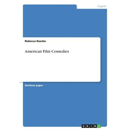 American Film Comedies - Paperback