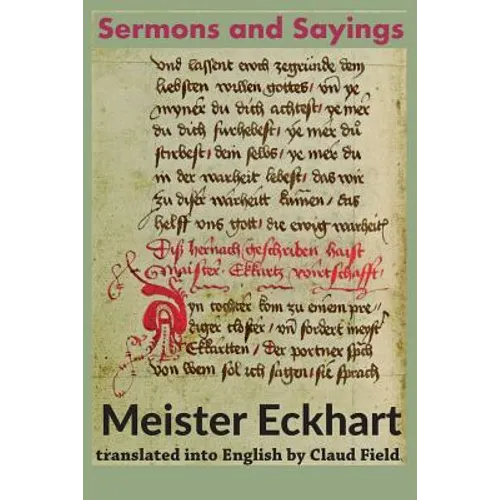 Sermons and Sayings - Paperback