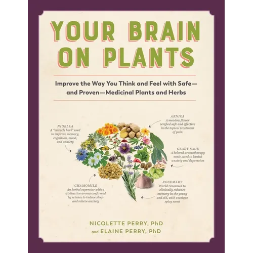 Your Brain on Plants: Improve the Way You Think and Feel with Safe - And Proven - Medicinal Plants and Herbs - Paperback