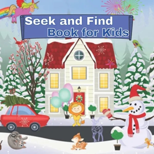 Seek And Find Book For Kids: Hidden Pictures For Preschool ( Full Color Pages) - Paperback