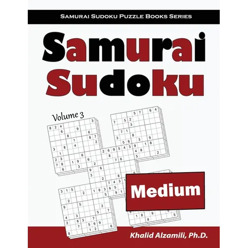Samurai Sudoku: 500 Medium Sudoku Puzzles Overlapping into 100 Samurai Style - Paperback